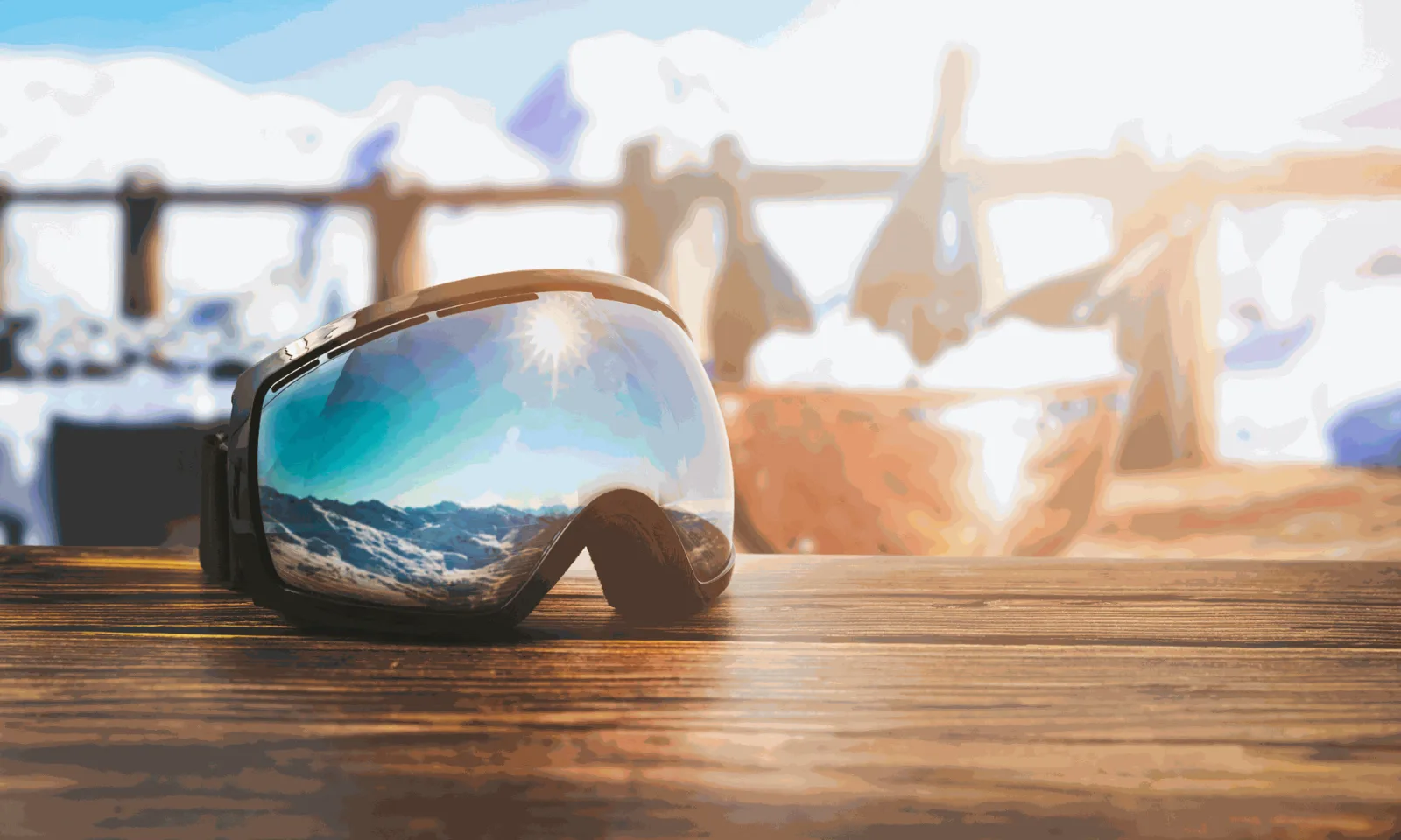 Repas sain et équilibré lors de vacances de ski à la montagne
