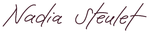 Signature de Nadia Steulet