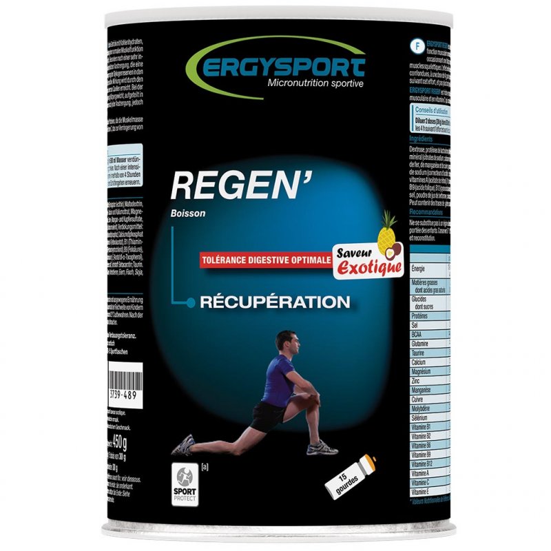 Ergysport Regen (arôme exotique)